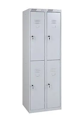 Шкаф ШРС-12дс-300 для одежды металлический разборный