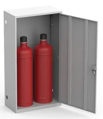 Шкаф ШГР 50-2 для двух газовых баллонов