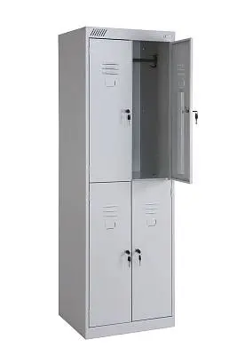 Шкаф ШРК-24-800 для одежды металлический собранный
