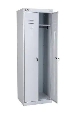 Шкаф ШРК-22-800 для одежды металлический собранный