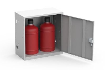 Шкаф ШГР 27-2 для двух газовых баллонов