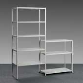Стеллаж для гаража лайт 1800х1000х500мм, 4 полки