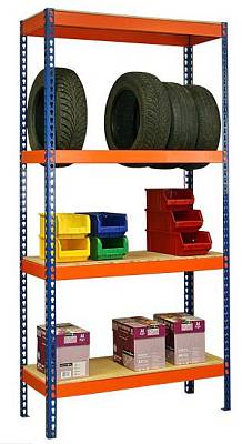 Стеллаж Профи-Т 2000х1265х770мм, 4 полки