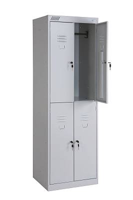 Шкаф ШРК-24-600 для одежды металлический разборный