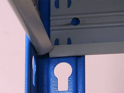 Стеллаж для склада МКФ 18504-2,5 | 2500х1830х508мм, 4 полки