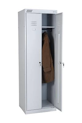Шкаф ШРК-22-600 для одежды металлический собранный